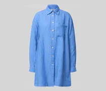 Relaxed Fit Longbluse aus Leinen Modell 'TAHIA