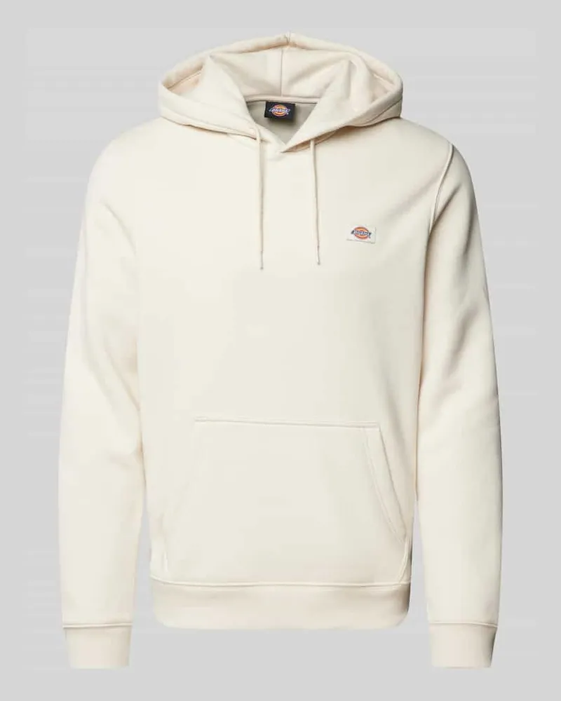 Dickies Hoodie mit Label-Patch Modell 'OAKPORT Beige