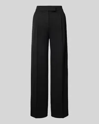 Calvin Klein Wide Leg Anzughose mit Bundfalten Black