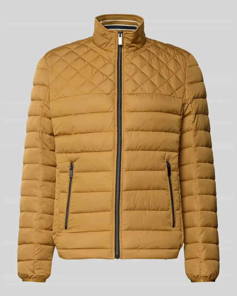 Christian Berg Steppjacke mit Reißverschlusstaschen Hazel