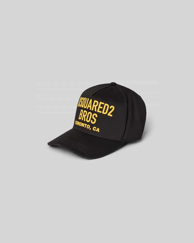 Dsquared2 Basecap mit Label-Detail Black