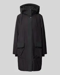 Didriksons 1913 Parka mit Pattentaschen Black