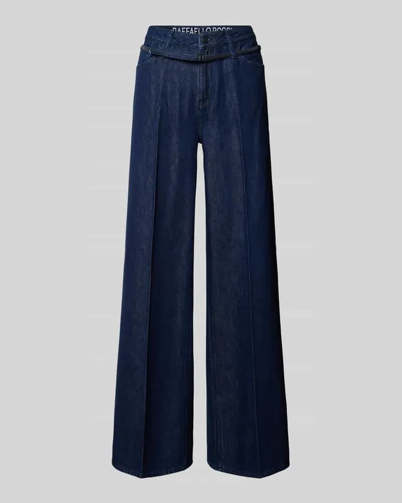 RAFFAELLO ROSSI  Flared Fit Jeans mit Gürtel Modell 'SVENTY Marine