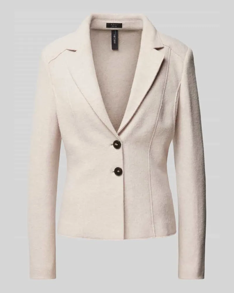 Marc Cain Blazer mit Reverskragen Hellrosa
