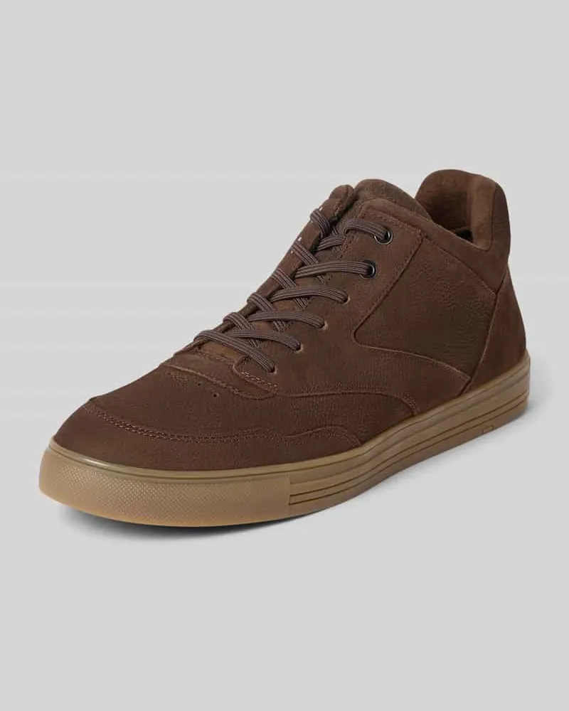 Lloyd Sneaker aus echtem Leder Modell 'ARENA Dunkelbraun