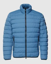 Marc O'Polo Steppjacke mit Reißverschlusstaschen Rauchblau