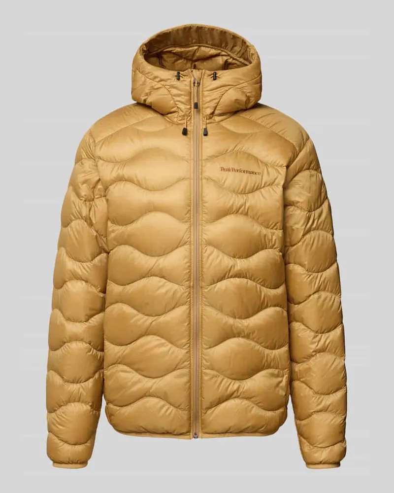 Peak Performance Daunenjacke mit Kapuze Sand