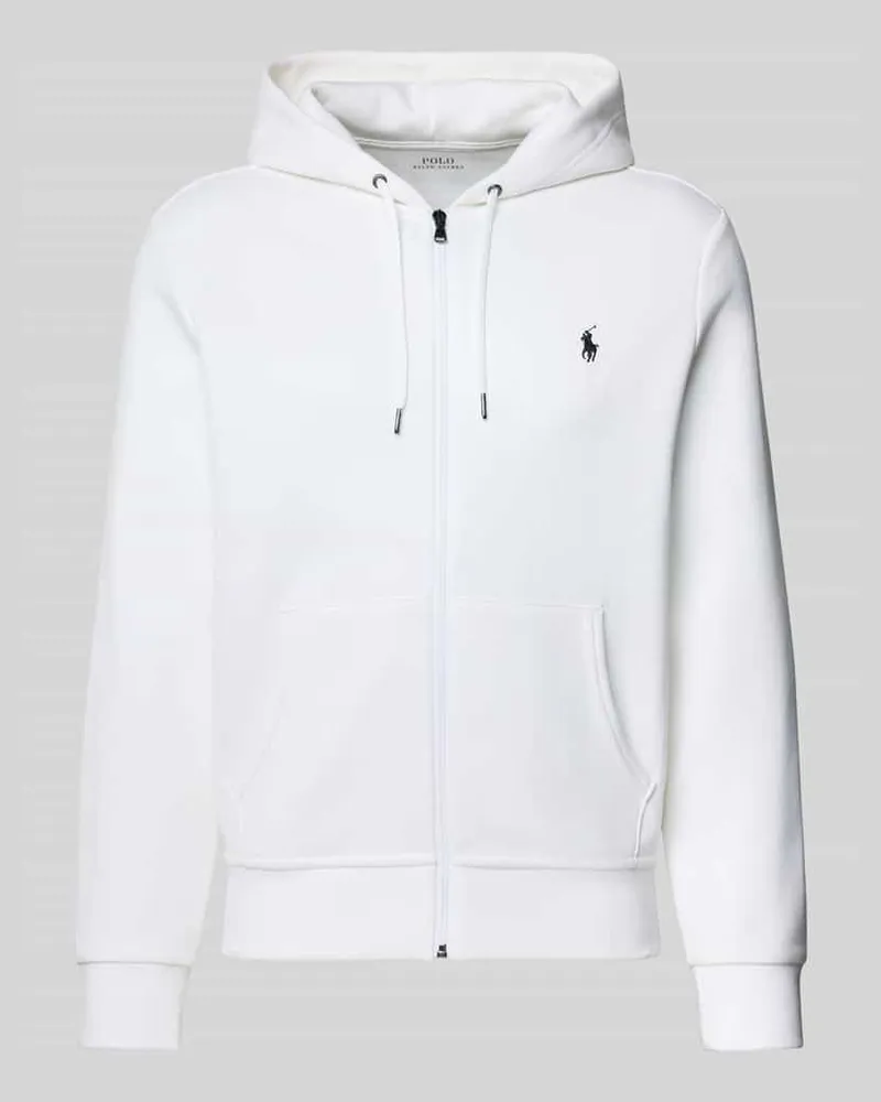 Ralph Lauren Sweatjacke mit Kapuze Weiss