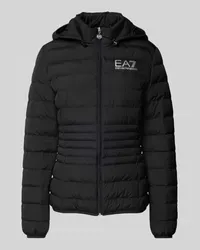 EA7 Steppjacke mit Label-Print Modell 'GIUBBOTTO Black