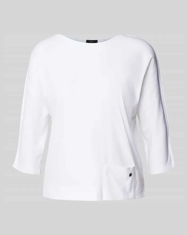 Marc Cain Longsleeve mit 3/4-Arm Weiss