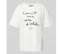 T-Shirt mit Rundhalsausschnitt Modell 'BARBANO