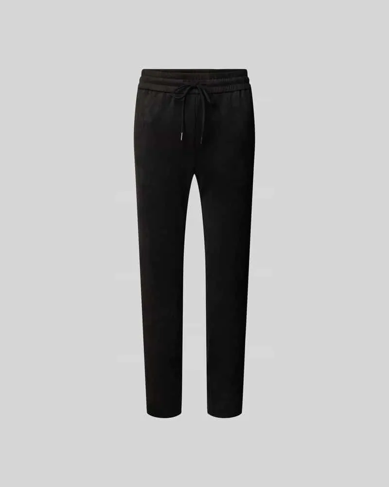 Juvia Sweatpants mit elastischem Bund Black