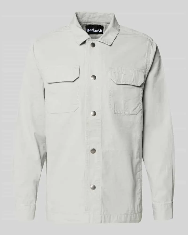 Barbour Regular Fit Freizeithemd aus reiner Baumwolle Hellblau