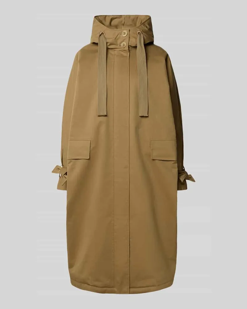G-Lab Mantel mit Kapuze Modell 'LIV Camel