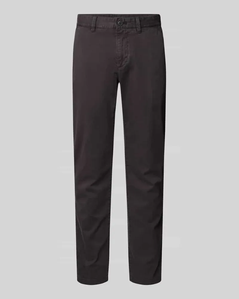 Marc O'Polo Shaped Fit Chino aus Baumwoll-Mix Modell 'STIG Graphit