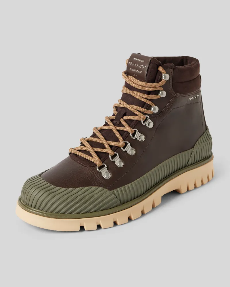 Gant Boots mit profilierter Sohle Modell 'Nebrada Dunkelbraun