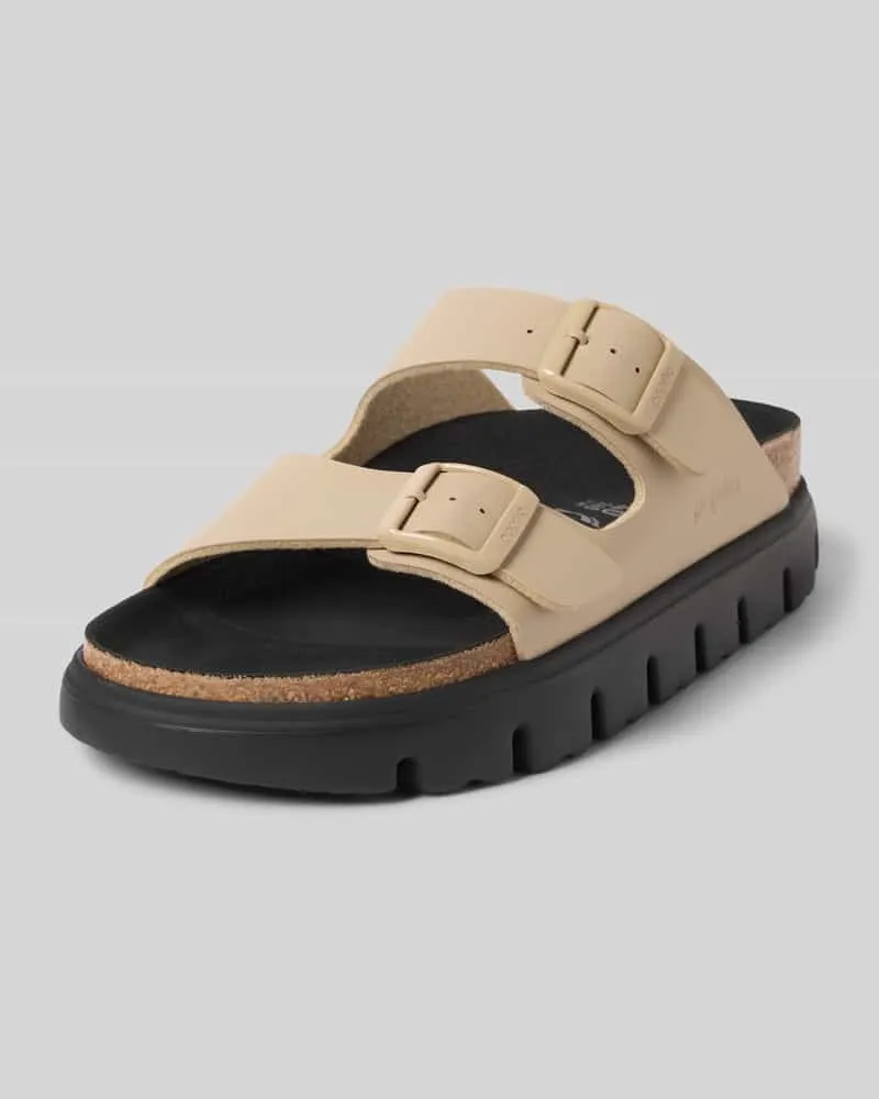 Birkenstock Slides mit Logo-Prägung Modell 'Arizona Sand