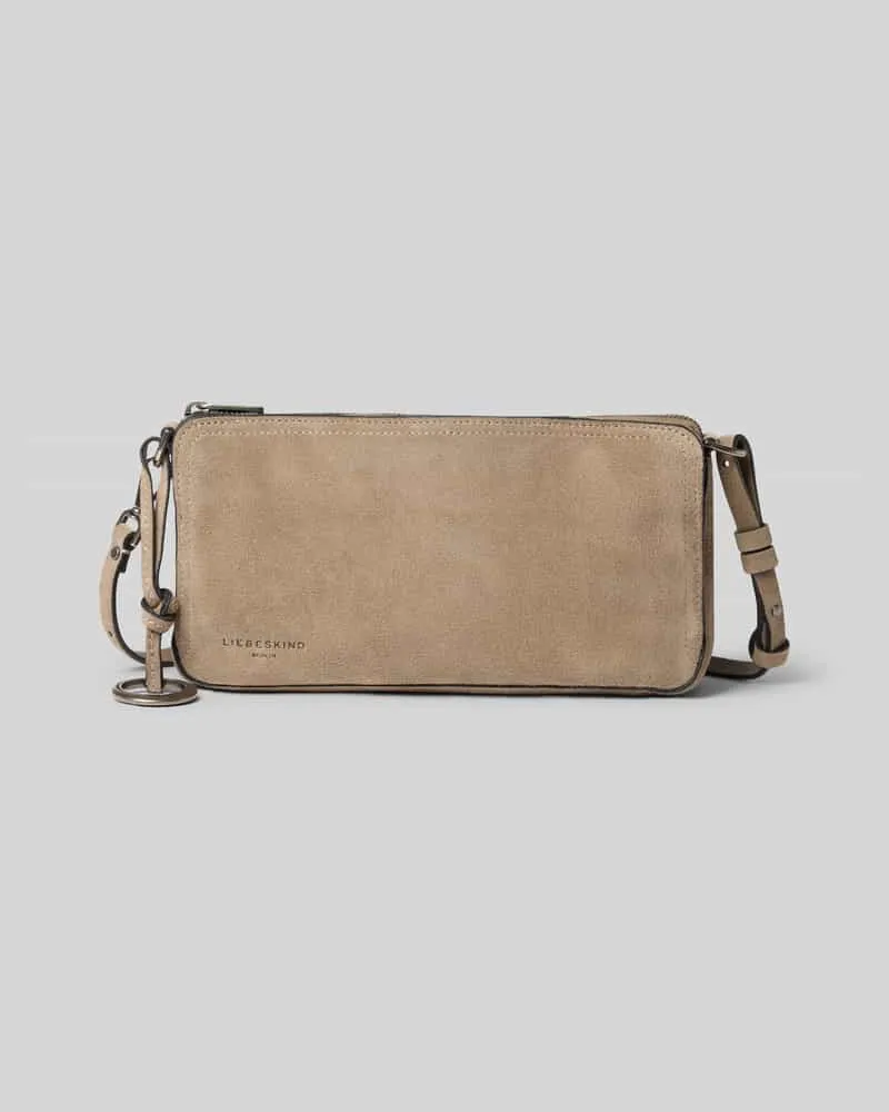 Liebeskind Crossbody Bag aus echtem Leder Modell 'CLARICE Hellgrau