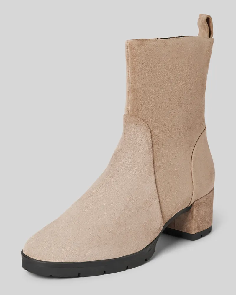 Högl Ankle Boots mit Zugschlaufe Taupe