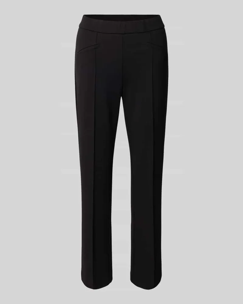 TONI Stoffhose in verkürzter Passform Black