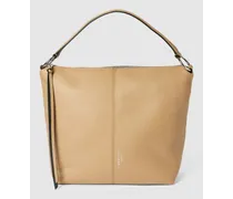 Hobo Bag mit Label-Detail Modell 'AISSA