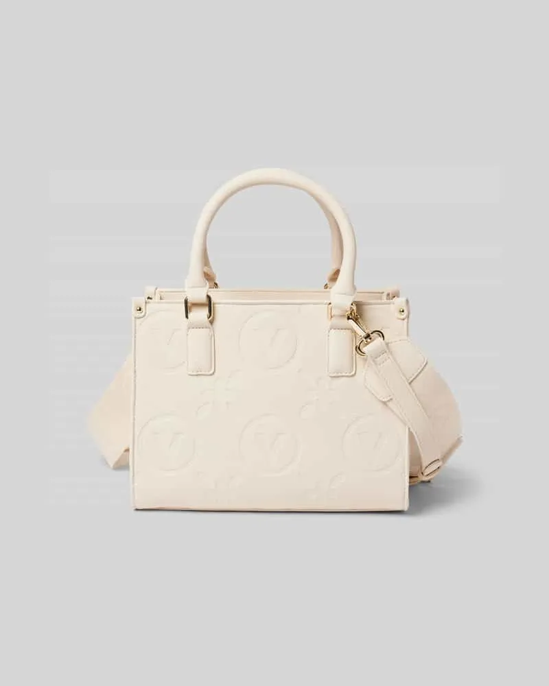 Valentino Garavani Handtasche mit Tragegriffen Modell 'SAMBA Ecru