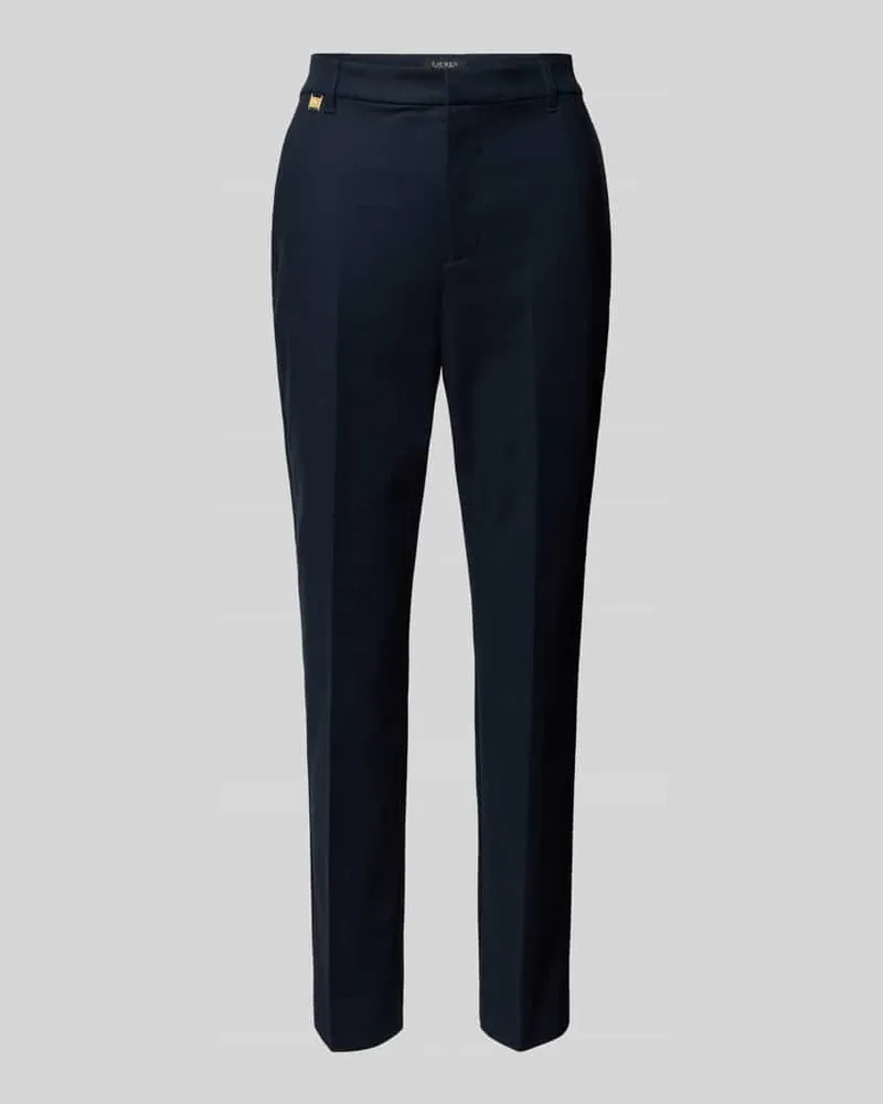 Ralph Lauren Slim Fit Stoffhose mit Label-Detail Modell 'LAKYTHIA Marine