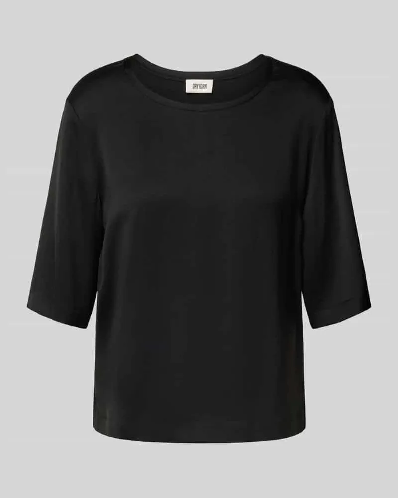 Drykorn Blusenshirt mit 3/4-Ärmel Modell 'DIEDRA Black