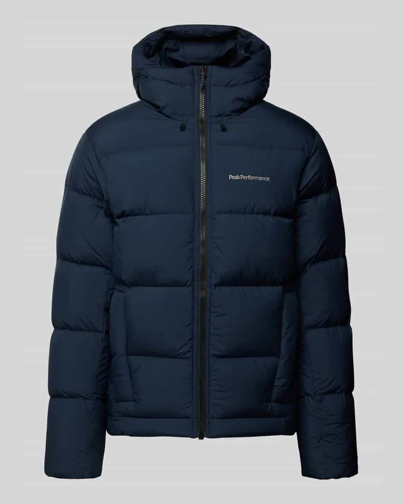 Peak Performance Steppjacke mit Label-Stitching Marine