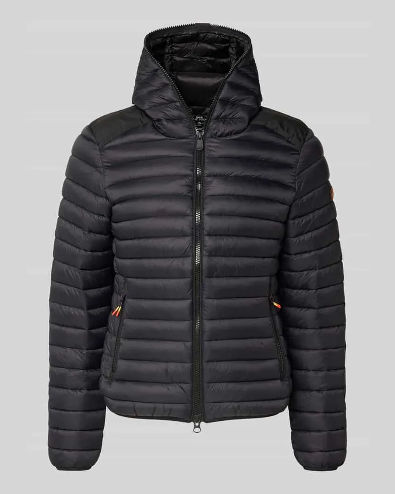 Save The Duck Steppjacke mit Zweiwege-Reißverschluss Modell 'JELEP Black