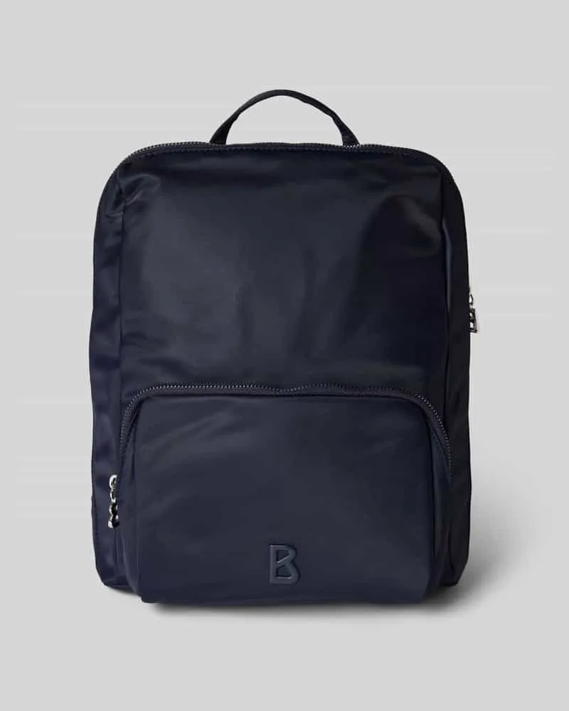 Bogner Rucksack mit Label-Detail und verstellbaren Schulterriemen Marine