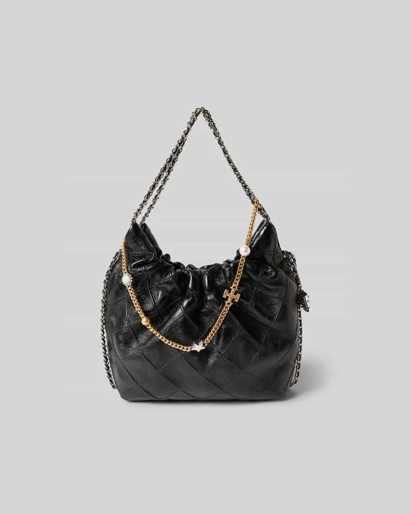 Tory Burch Shoulder Bag in Leder-Optik Black