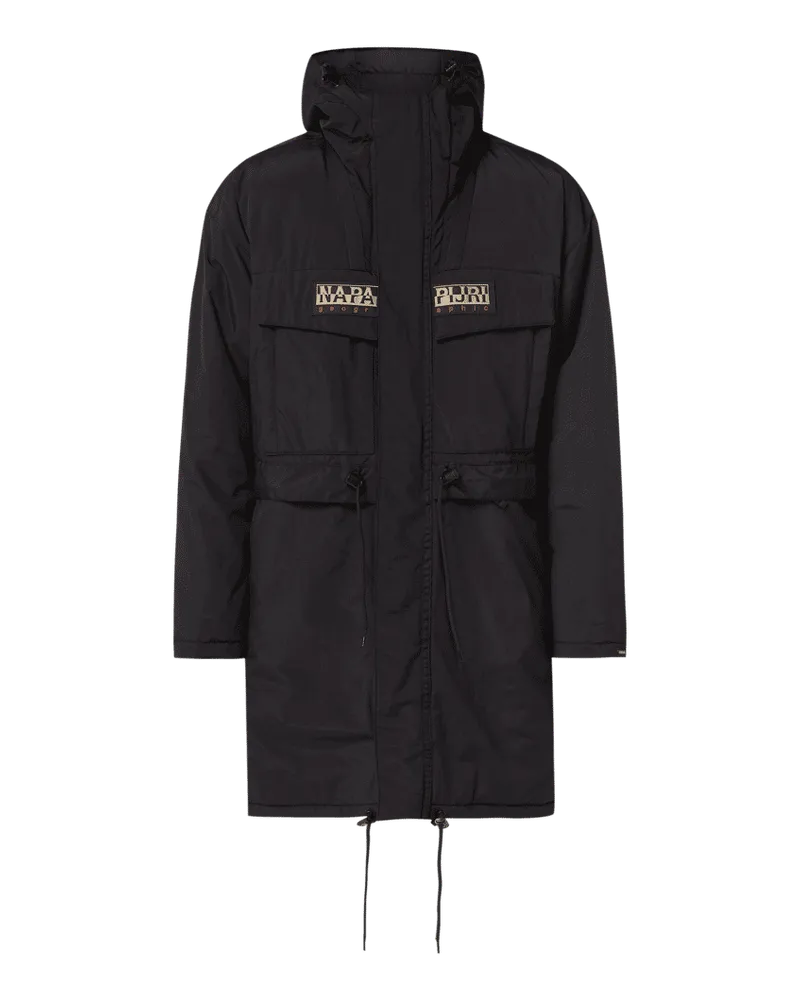 Napapijri Regular Fit Parka mit Wattierung Modell 'SKIDOO Black
