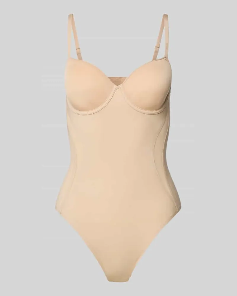 HUGO BOSS Body mit Hakenverschluss Beige