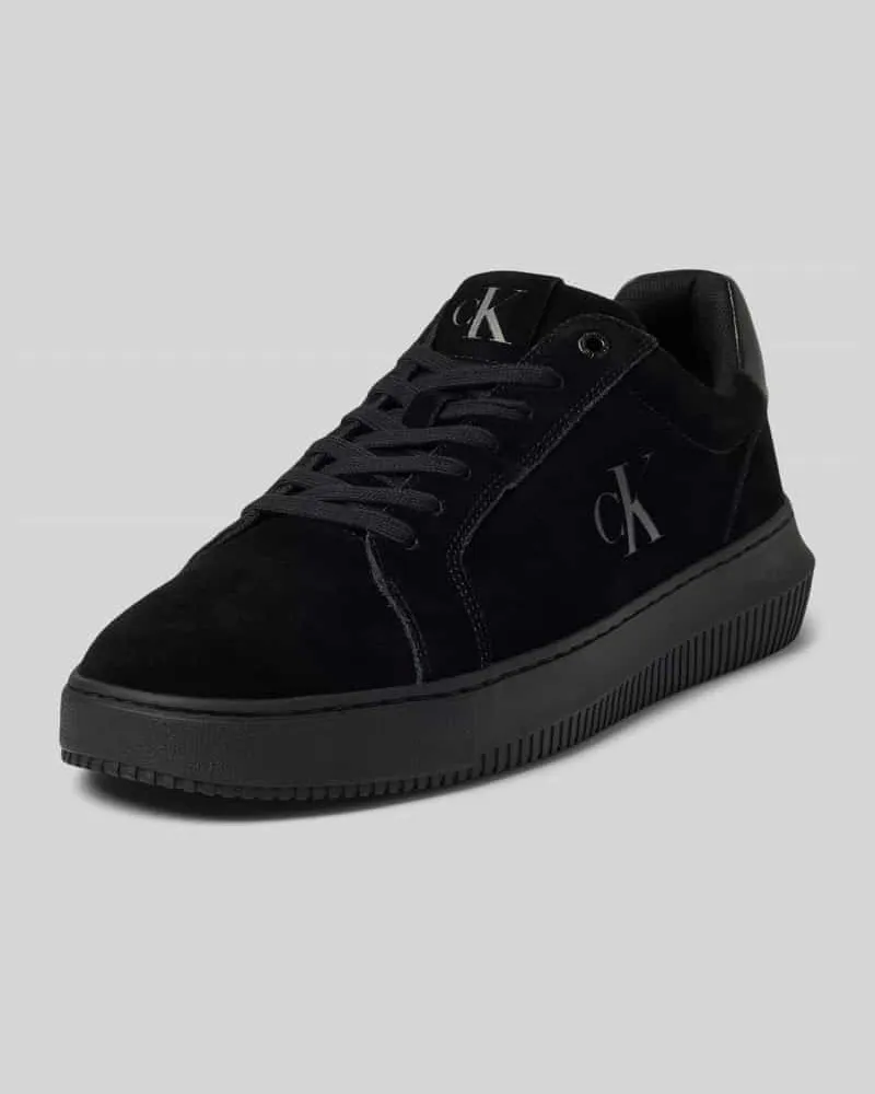 Calvin Klein Sneaker mit Label-Details Black