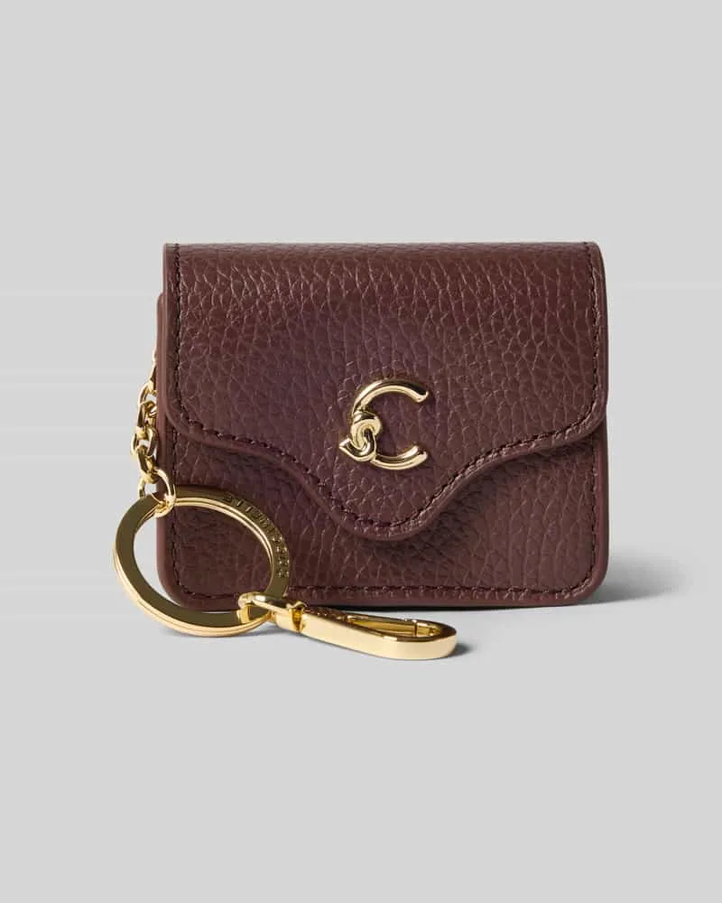 Coccinelle Schlüsselanhänger mit Minibag Bordeaux