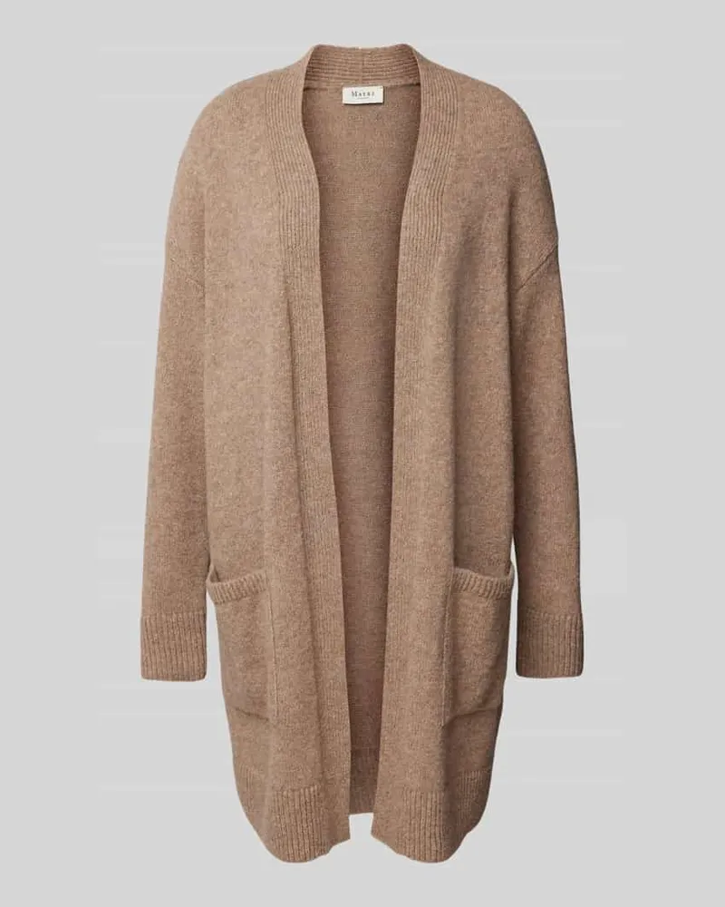 Maerz Cardigan mit Eingrifftaschen Mud