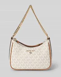 Michael Kors Handtasche mit Label-Details Modell 'JET SET Ecru