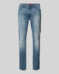 HUGO BOSS Extra Slim Fit Jeans im 5-Pocket-Design Modell ' 734 Hellblau