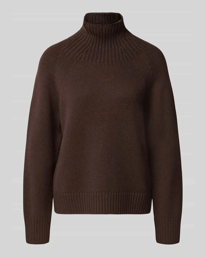 Michael Kors Strickpullover aus reinem Leinen Schoko