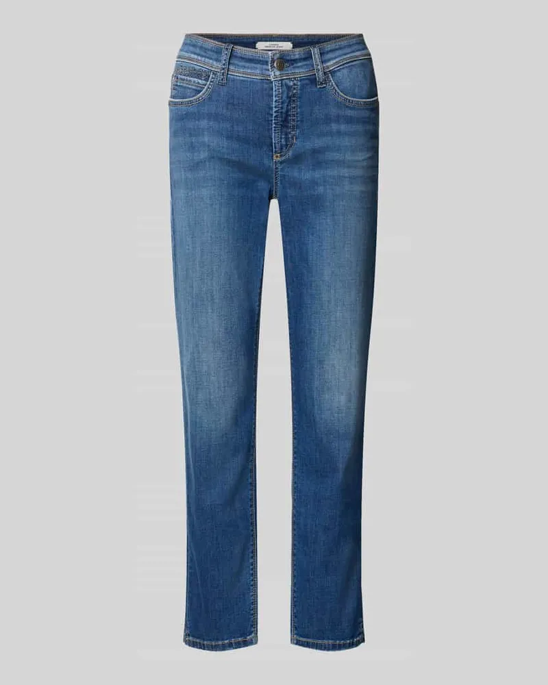 Cambio Jeans mit 5-Pocket-Design Blau