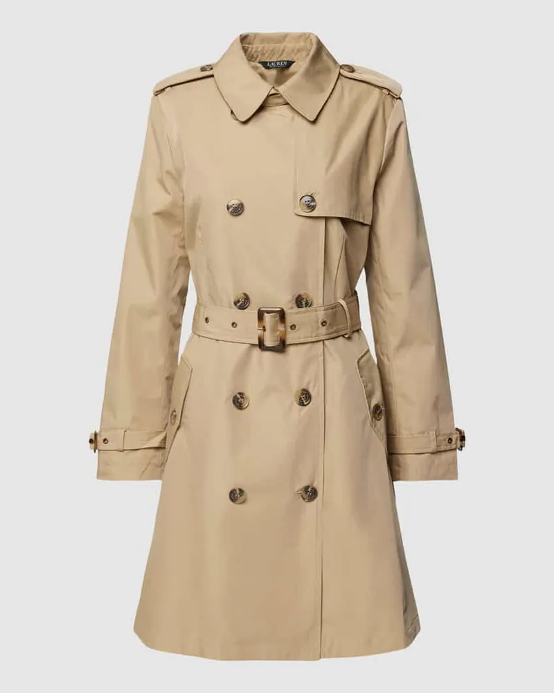 Ralph Lauren Trenchcoat mit Bindegürtel Beige