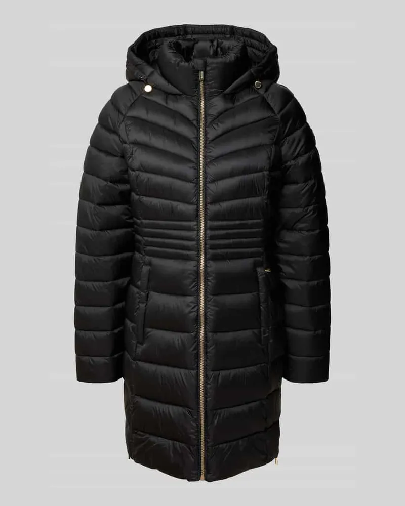 Michael Kors Steppmantel mit gefüttertem Stehkragen Modell 'Packable Black