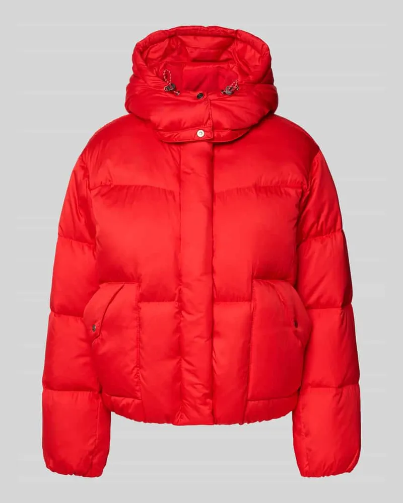 Levi's Regular Fit Steppjacke mit gefütterter Kapuze Modell 'Western Rot