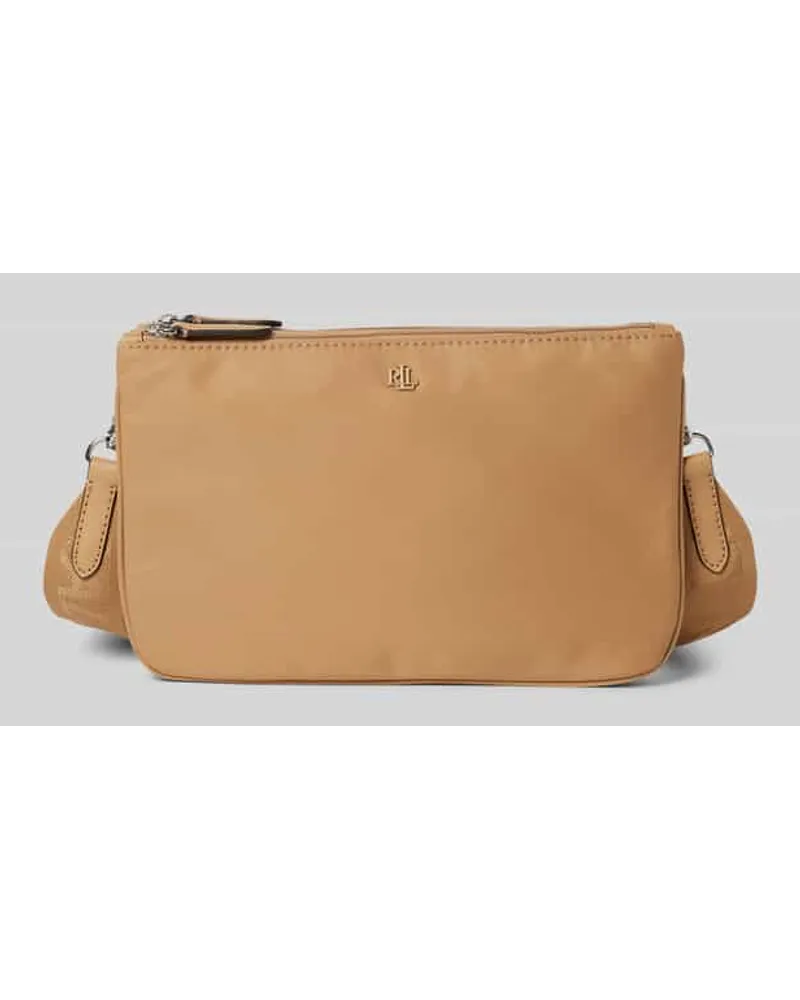 Ralph Lauren Handtasche mit Logo-Applikation Modell 'LANDYN Sand