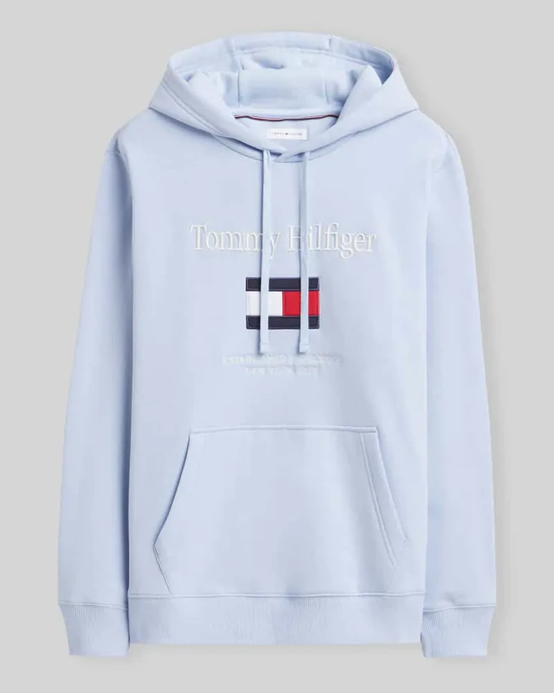 Tommy Hilfiger Regular Fit Hoodie aus Bleu