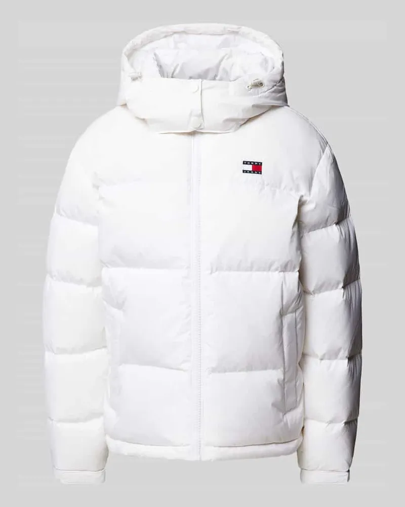 Tommy Hilfiger Steppjacke mit Label-Stitching Modell 'ALASKA Weiss