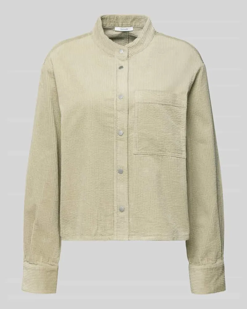 OPUS Relaxed Fit Hemdbluse mit Brusttasche Modell 'Falve Schilf