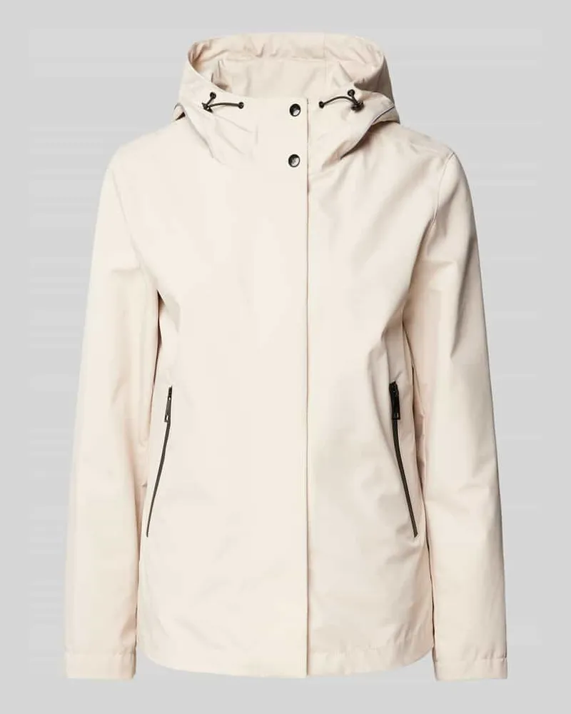 Fuchs Schmitt Softshell-Jacke mit Kapuze Offwhite