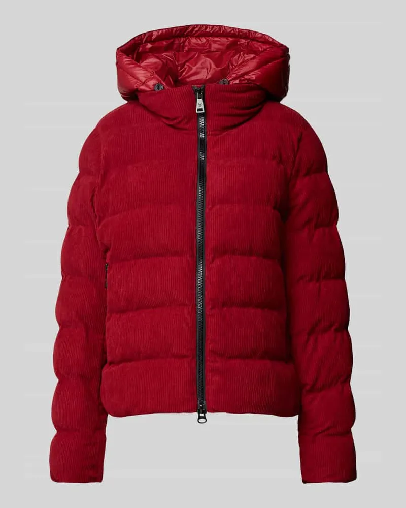 Fuchs Schmitt Steppjacke aus Cord Hellrot